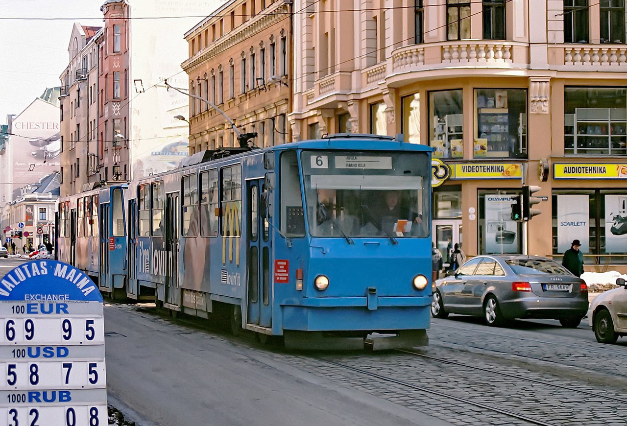 Рига, Tatra T6B5SU № 3-225