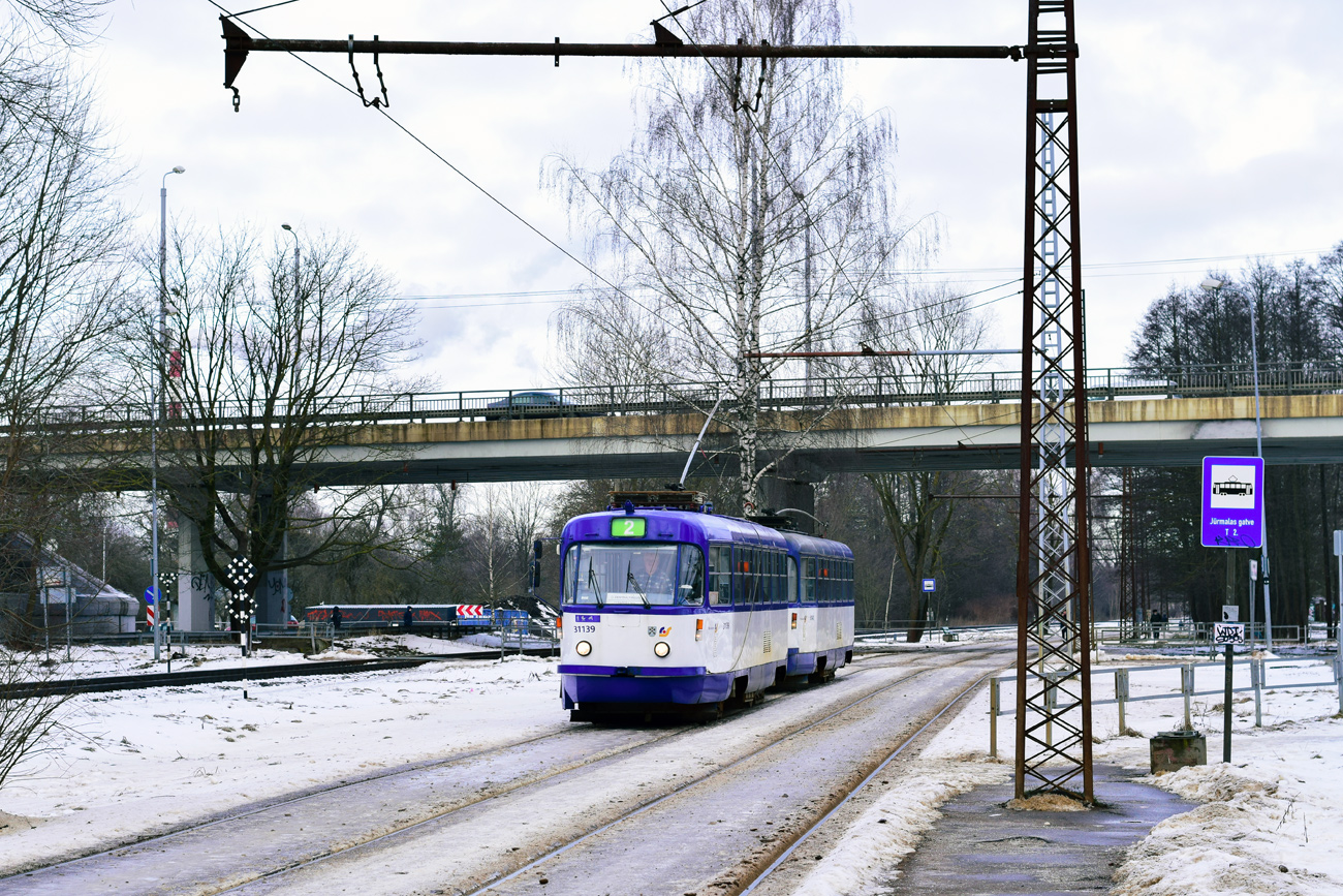 Рига, Tatra T3A № 31139