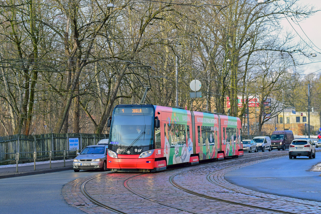 Рига, Škoda 15T2 ForCity Alfa Riga № 57517