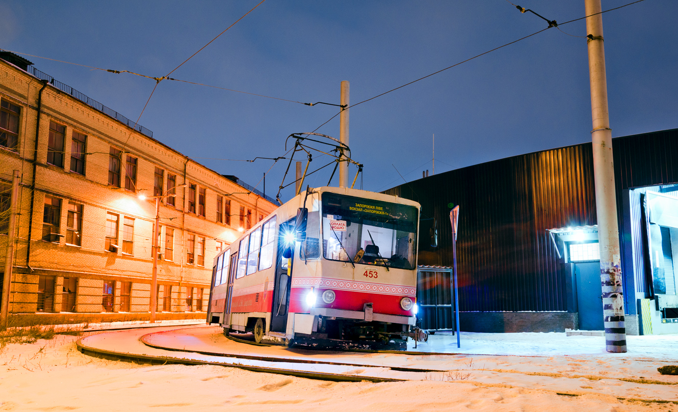 Запорожье, Tatra T6B5SU № 453