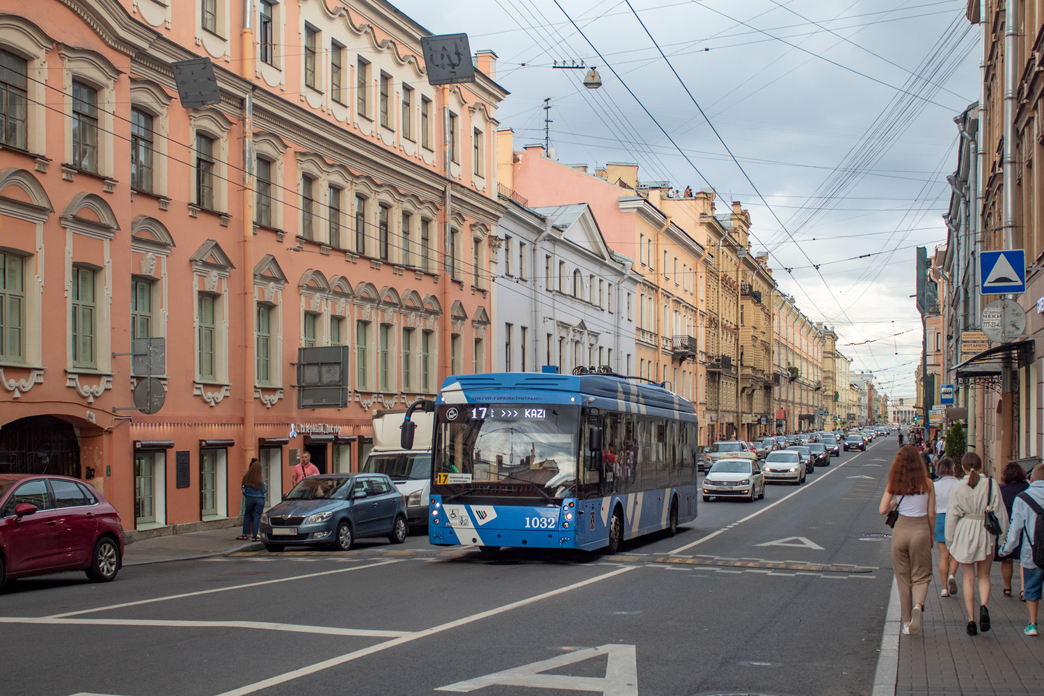 Санкт-Петербург, Тролза-5265.08 «Мегаполис» № 1032