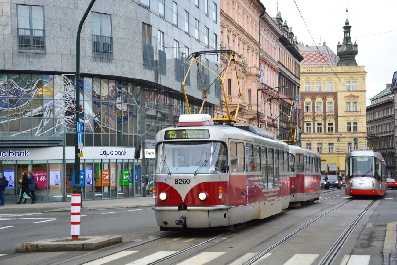Prága, Tatra T3R.PLF — 8260