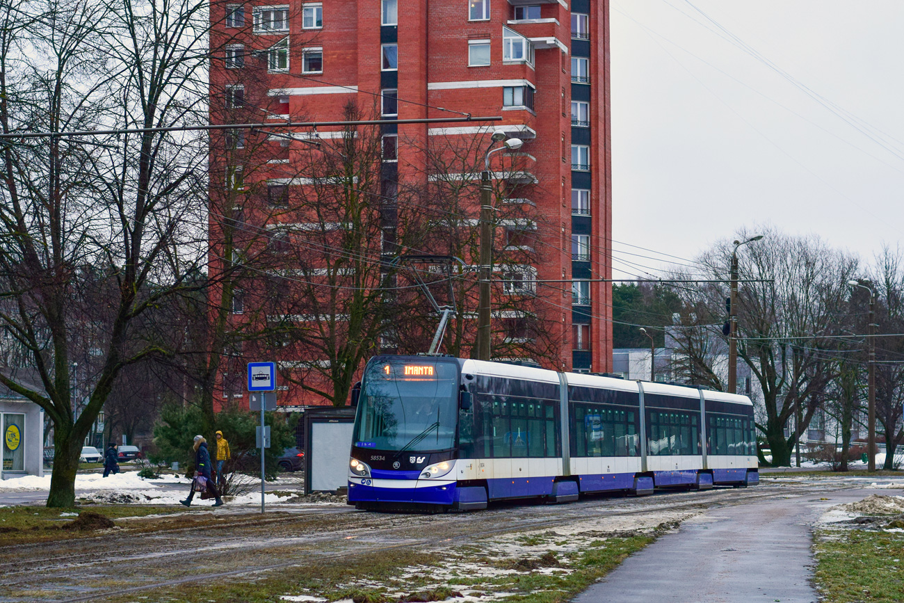 Рига, Škoda 15T2А ForCity Alfa Riga № 58534