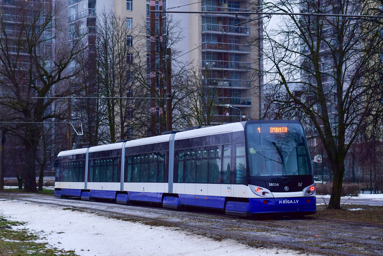 Рига, Škoda 15T2А ForCity Alfa Riga № 58534