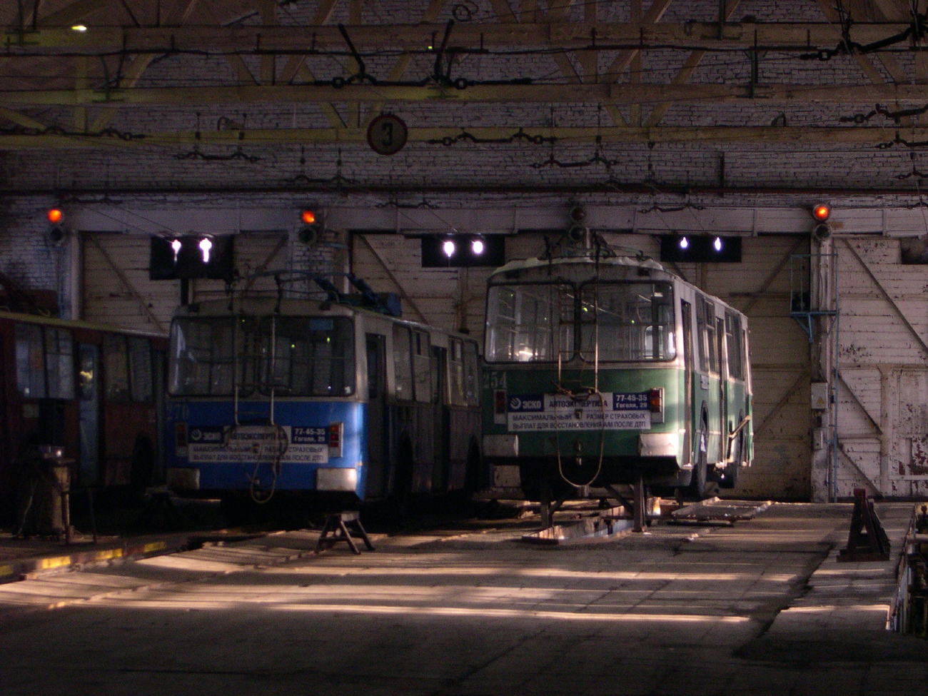 Petrosawodsk, ZiU-682V-012 [V0A] Nr. 254; Petrosawodsk, ZiU-682V-013 [V0V] Nr. 270