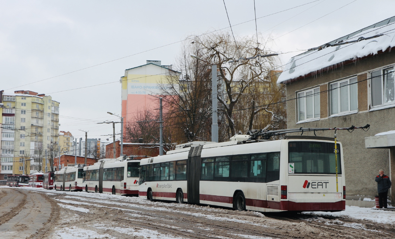 Ивано-Франковск, Volvo V 7000 AT № 203