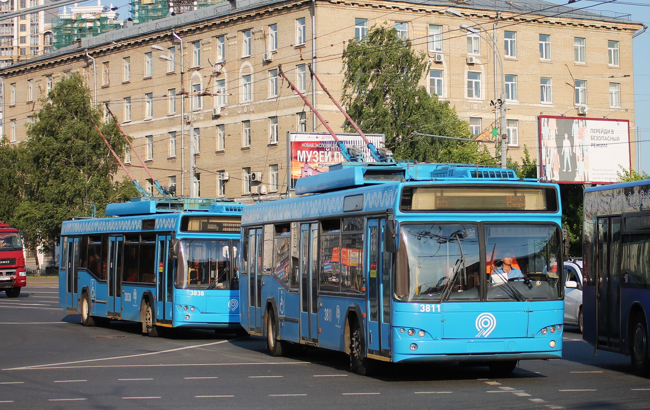 Москва, СВАРЗ-МАЗ-6235.00 № 3811