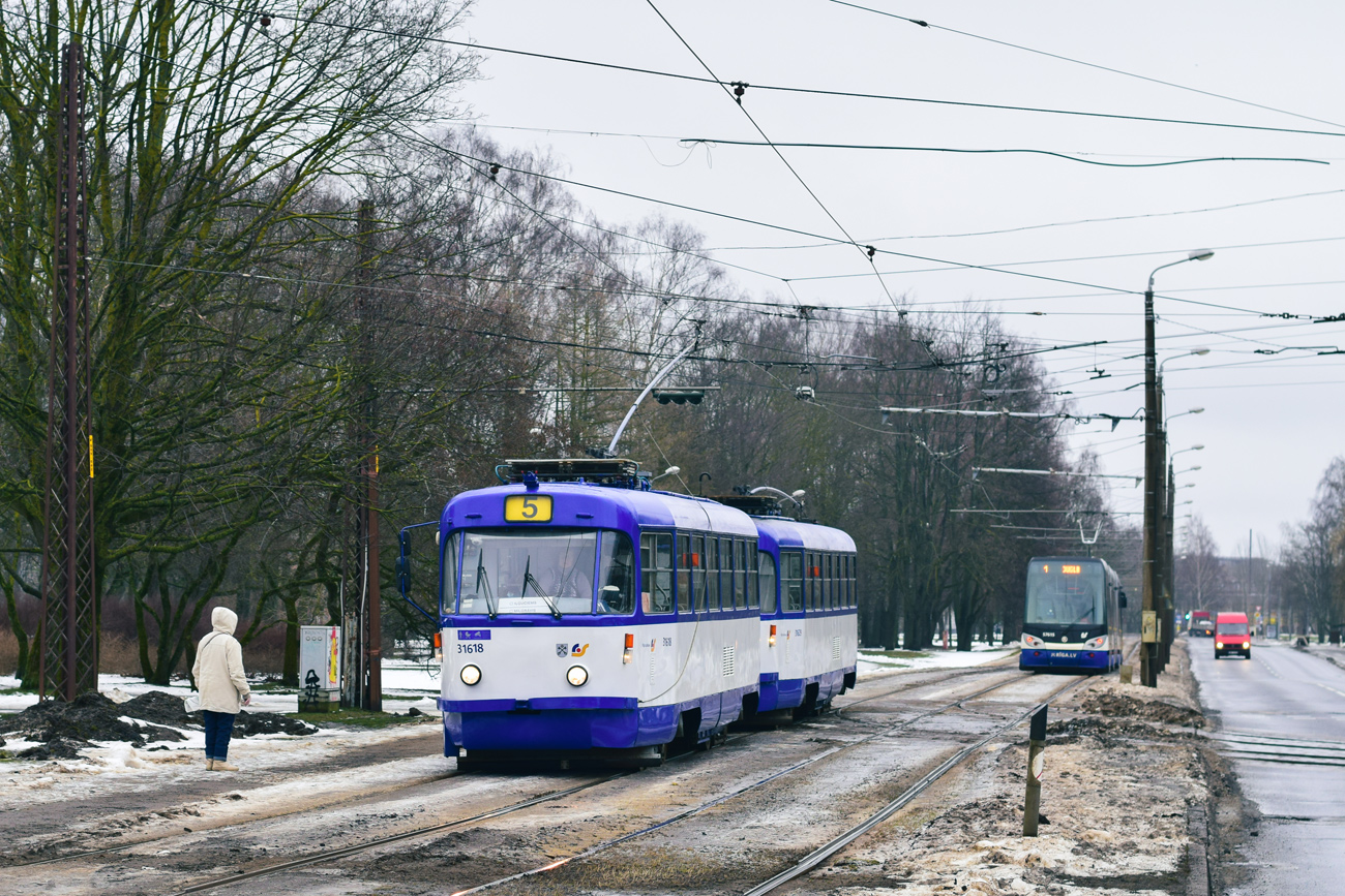 Рига, Tatra T3A № 31618