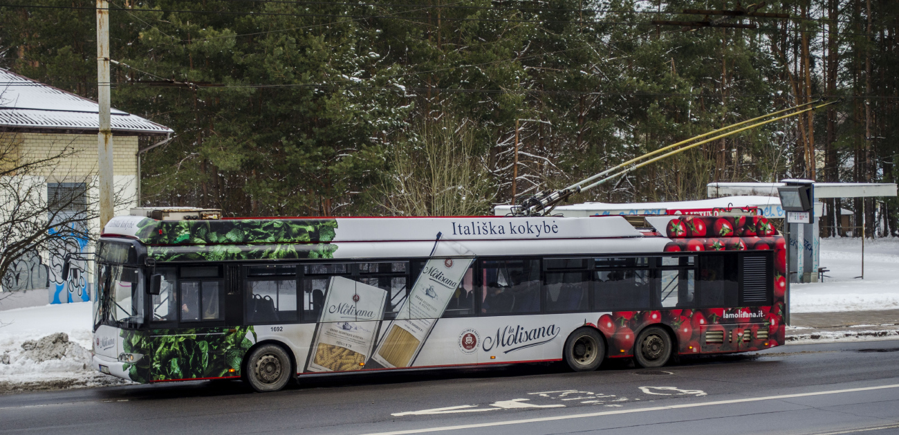 Вилнюс, Solaris Trollino II 15 AC № 1692