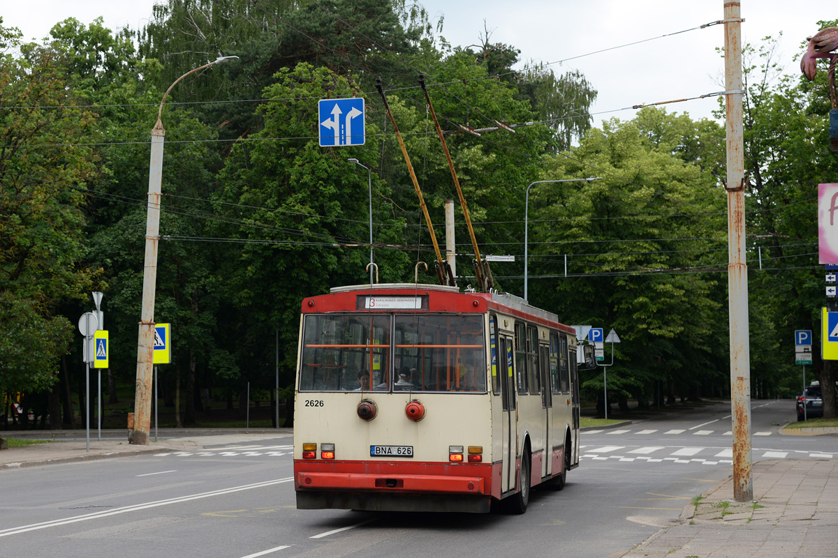 Вильнюс, Škoda 14Tr13/6 № 2626