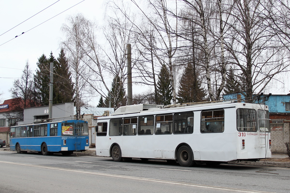 Йошкар-Ола, ЗиУ-682ГМ1 (с широкой передней дверью) № 310