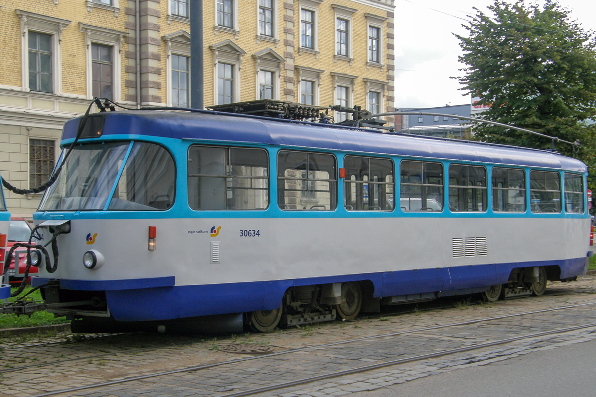 Рига, Tatra T3A № 30634