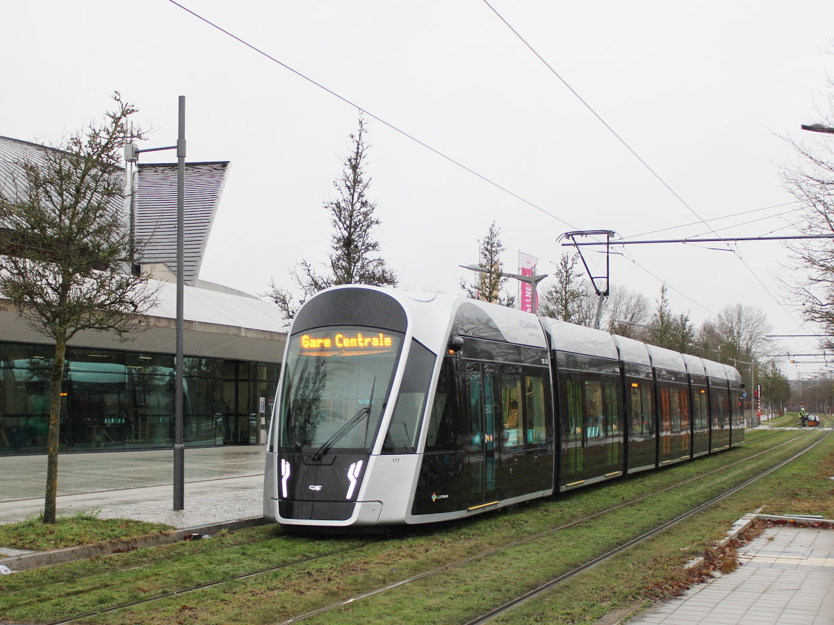 Люксембург, CAF Urbos 3 № 117