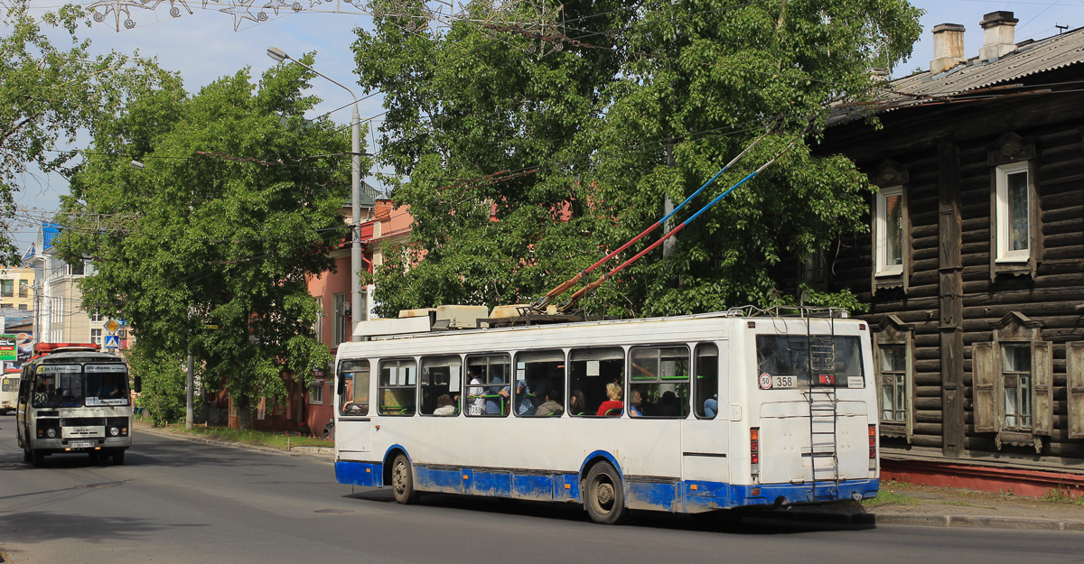 Томск, ЛиАЗ-5280 (ВЗТМ) № 358