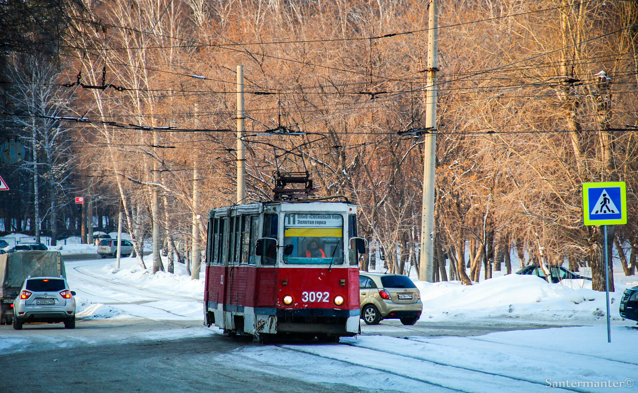 Новосибирск, 71-605 (КТМ-5М3) № 3092