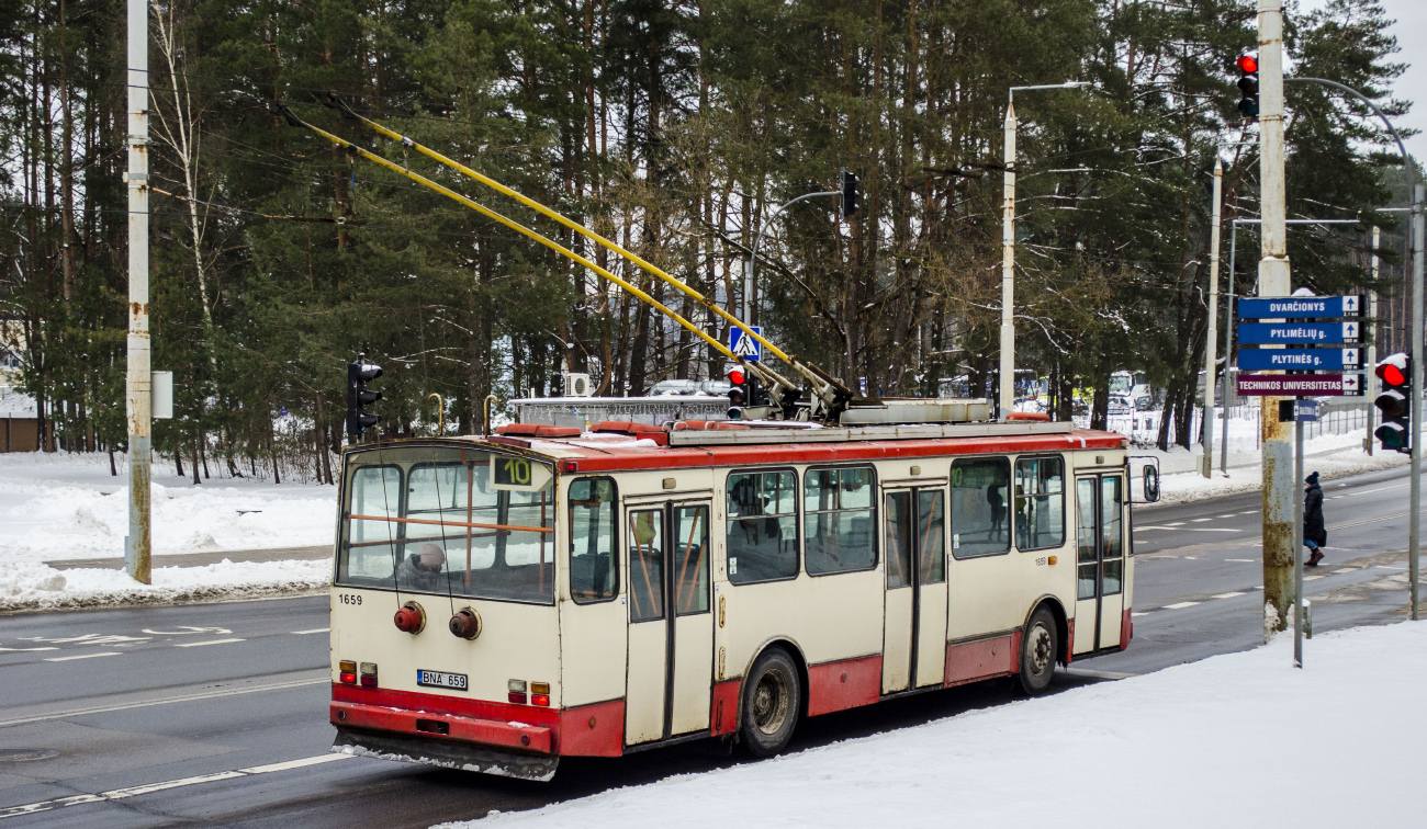 Вильнюс, Škoda 14Tr17/6M № 1659