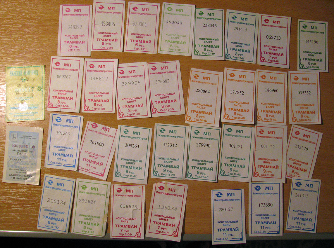 Žemutinis Naugardas — Tickets