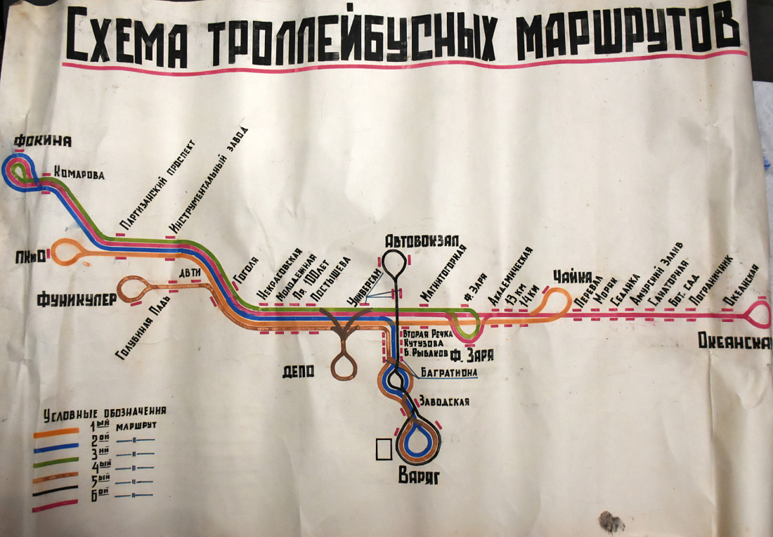 Владивосток — Схемы