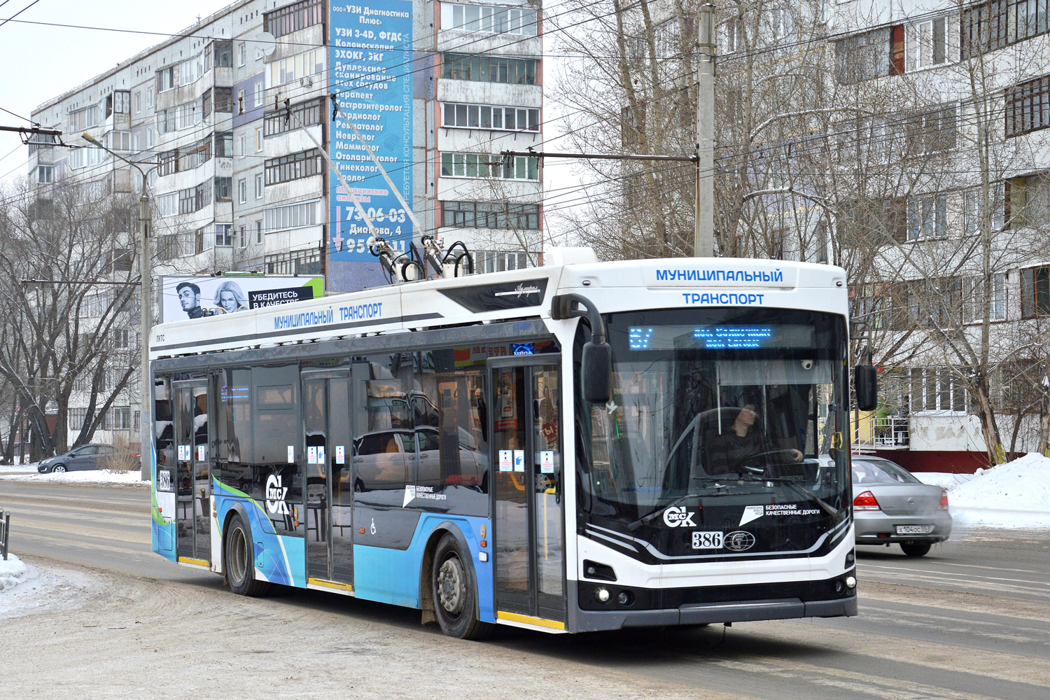 Омск, ПКТС-6281.00 «Адмирал» № 386