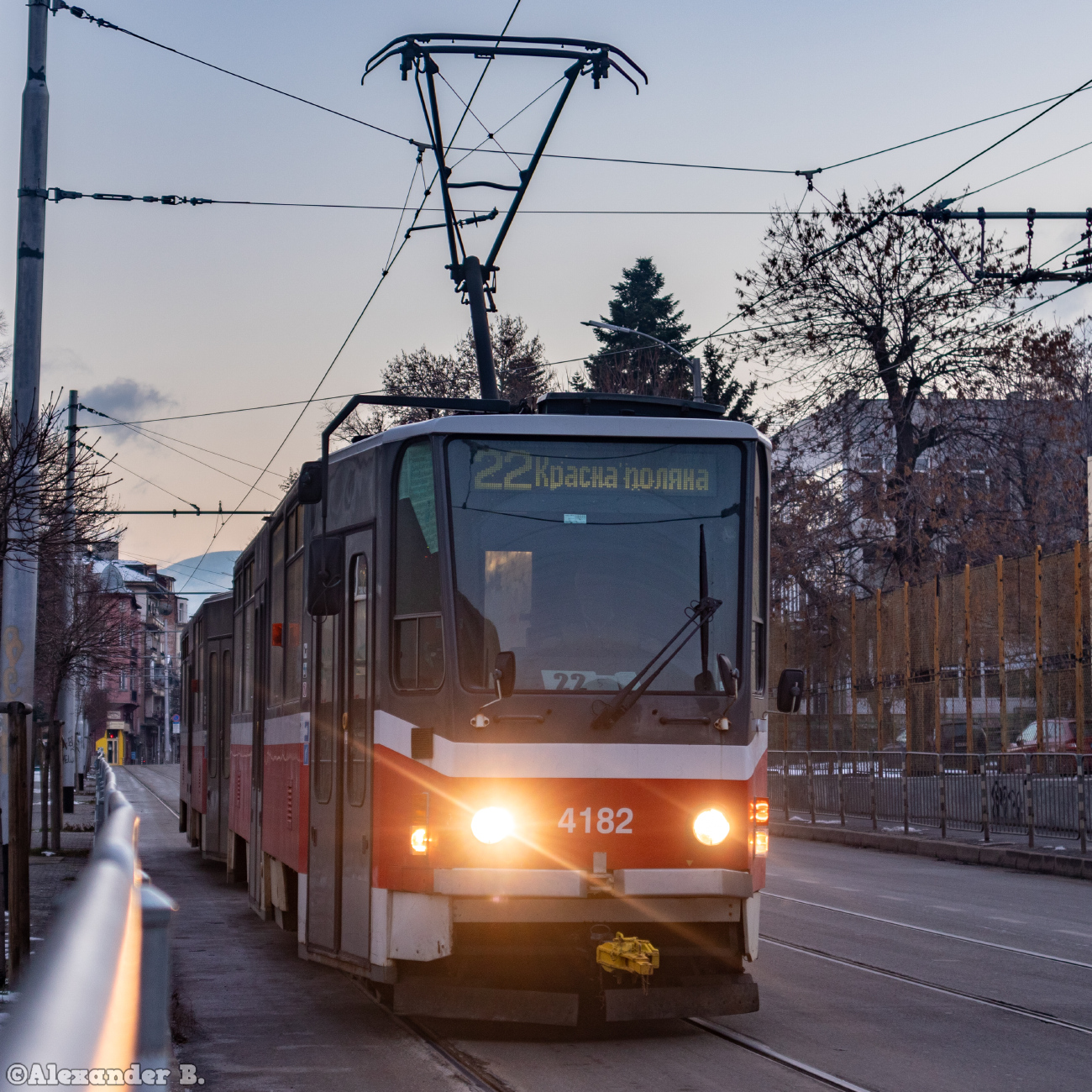 София, Tatra T6A5 № 4182