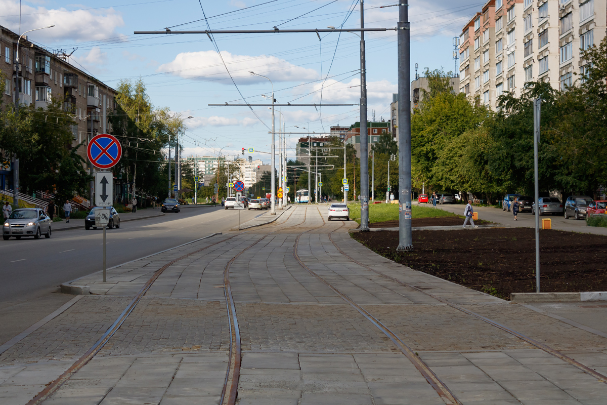 Екатеринбург — Строительство междугородной трамвайной линии Екатеринбург — Верхняя Пышма; Верхняя Пышма — Строительство междугородной трамвайной линии Екатеринбург — Верхняя Пышма