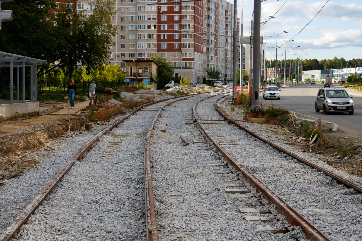 Екатеринбург — Строительство междугородной трамвайной линии Екатеринбург — Верхняя Пышма; Верхняя Пышма — Строительство междугородной трамвайной линии Екатеринбург — Верхняя Пышма