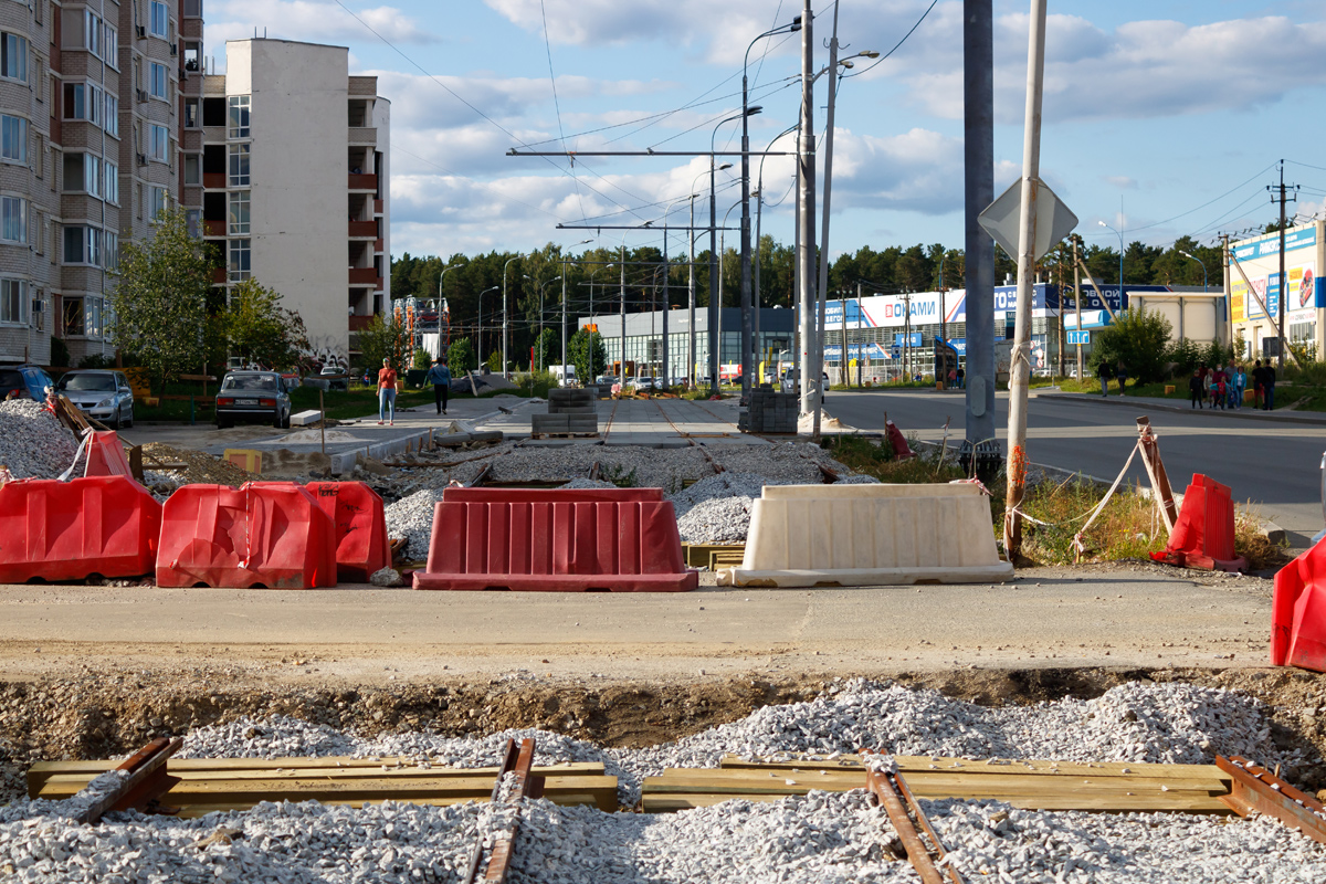 Екатеринбург — Строительство междугородной трамвайной линии Екатеринбург — Верхняя Пышма; Верхняя Пышма — Строительство междугородной трамвайной линии Екатеринбург — Верхняя Пышма