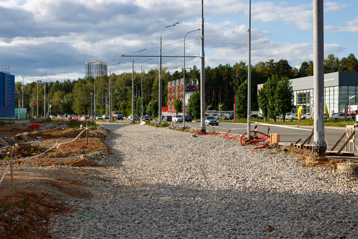 Екатеринбург — Строительство междугородной трамвайной линии Екатеринбург — Верхняя Пышма; Верхняя Пышма — Строительство междугородной трамвайной линии Екатеринбург — Верхняя Пышма