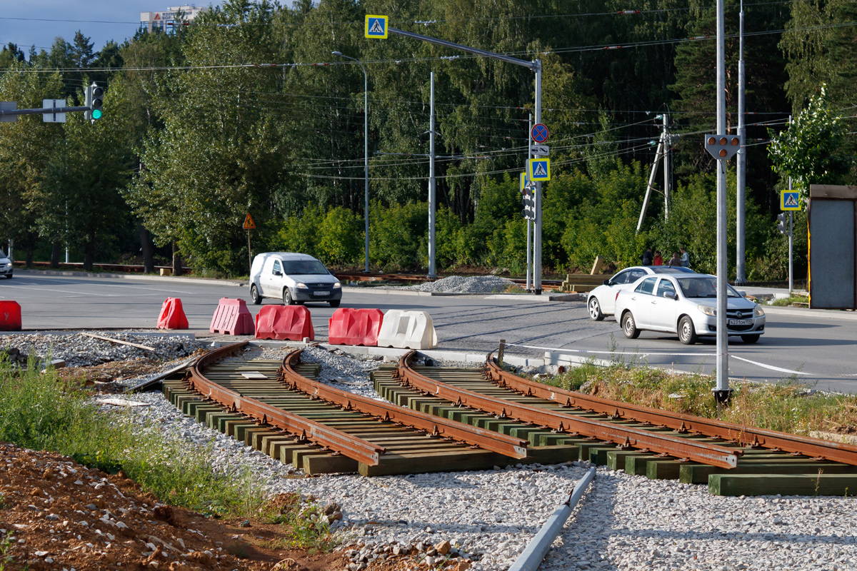 Екатеринбург — Строительство междугородной трамвайной линии Екатеринбург — Верхняя Пышма; Верхняя Пышма — Строительство междугородной трамвайной линии Екатеринбург — Верхняя Пышма
