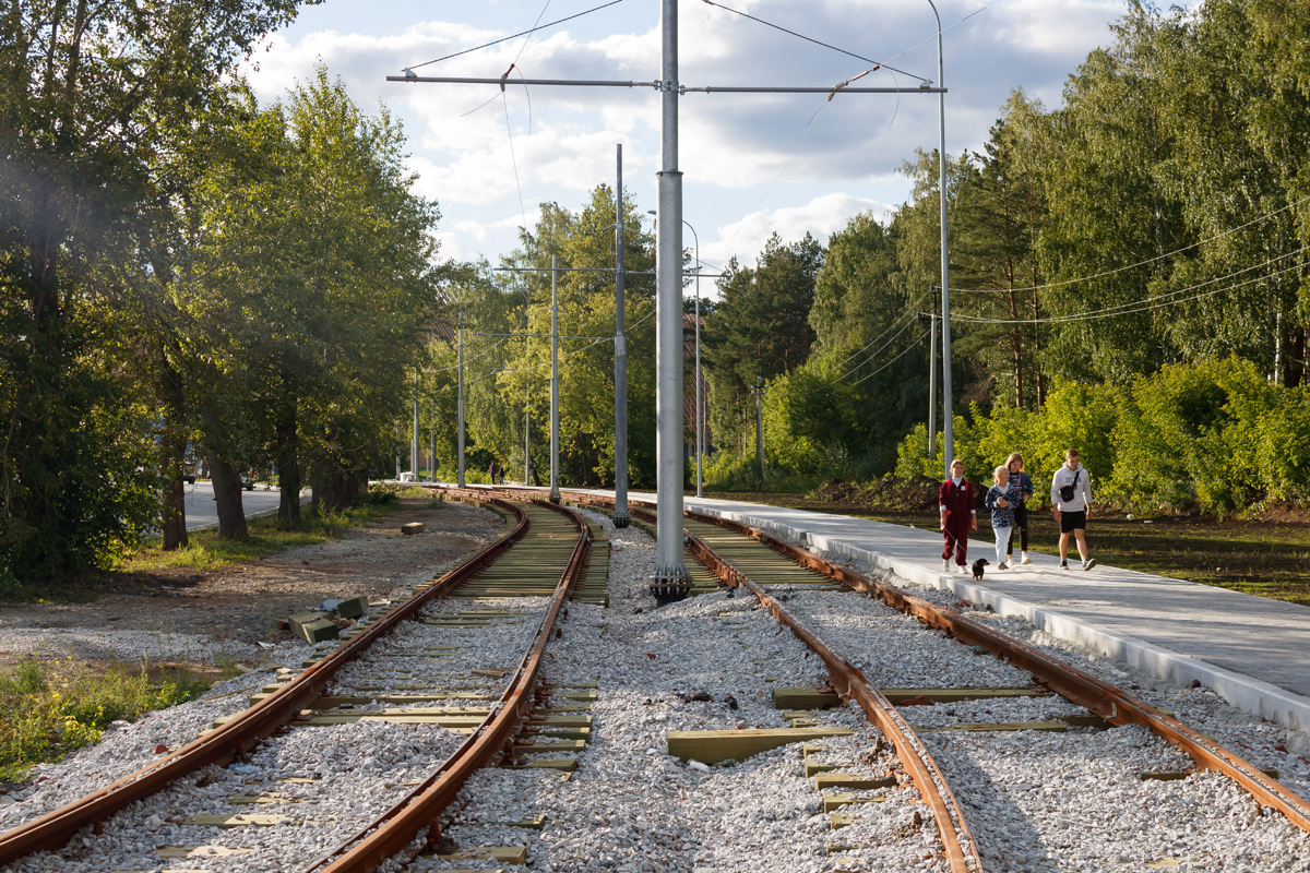 Yekaterinburg — The construction of a tram line Ekaterinburg — Verhnyaya Pyshma; Verkhniaya Pyshma — The construction of a tram line Ekaterinburg — Verhnyaya Pyshma