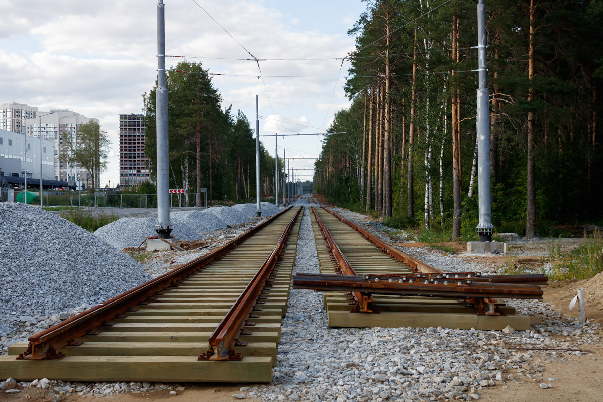 Екатеринбург — Строительство междугородной трамвайной линии Екатеринбург — Верхняя Пышма; Верхняя Пышма — Строительство междугородной трамвайной линии Екатеринбург — Верхняя Пышма