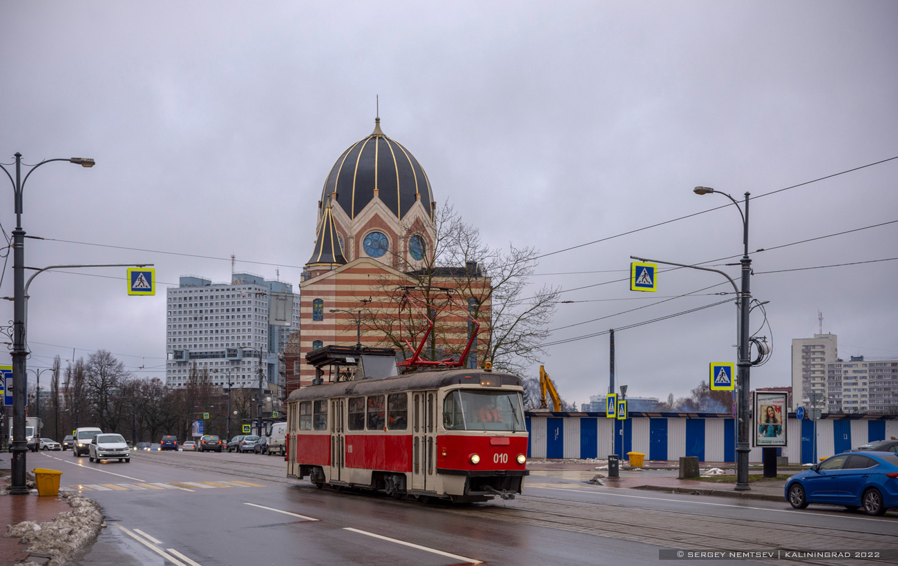 Калининград, Tatra T4SU № 010