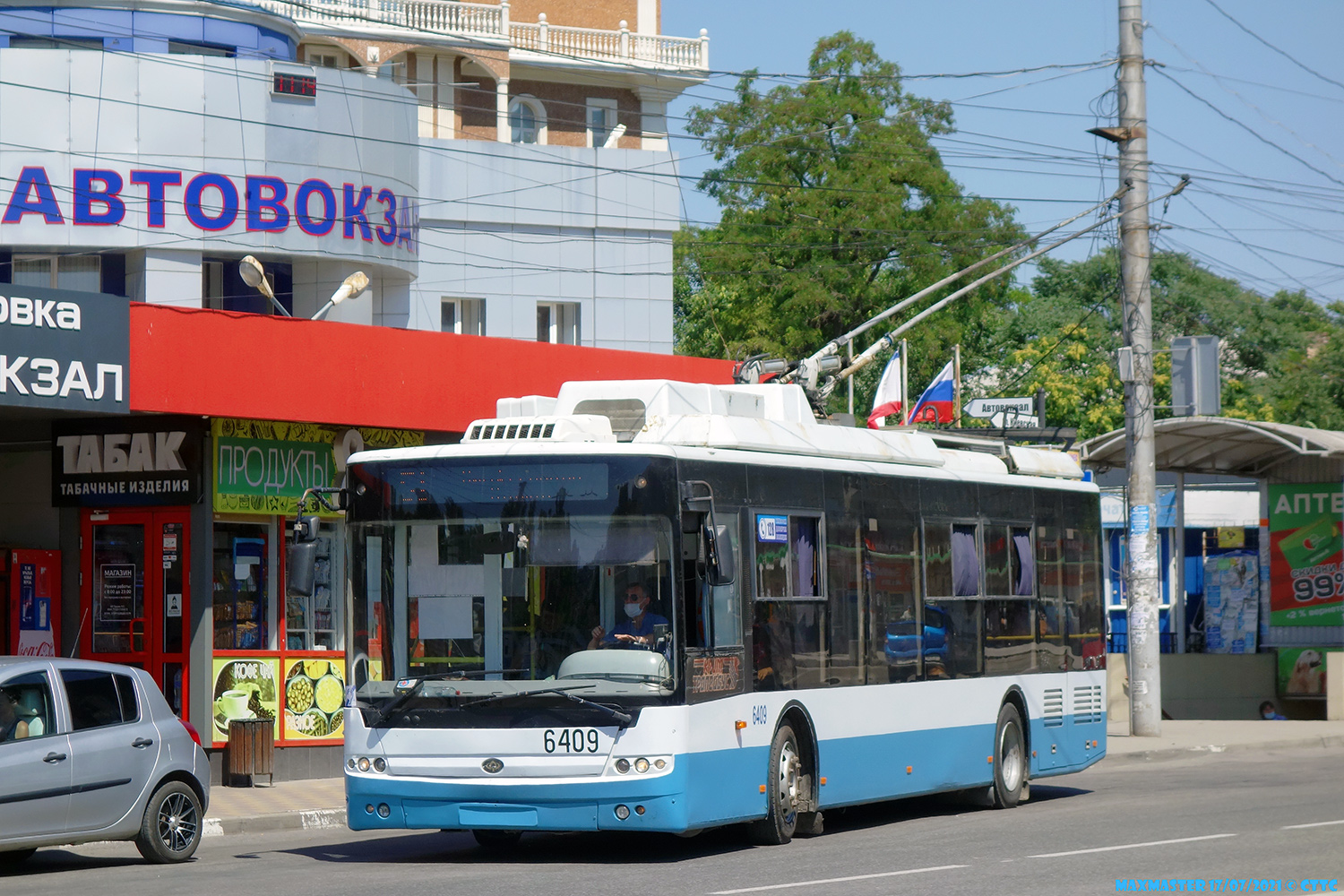 Крымский троллейбус, Богдан Т70115 № 6409