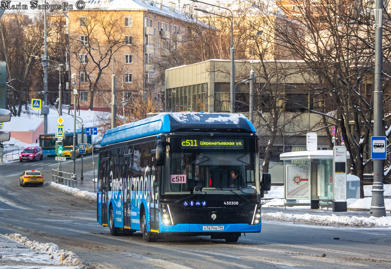 Москва, ЛиАЗ-6274 № 430308