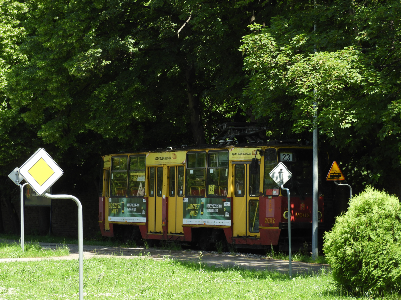 Варшава, Konstal 105Na № 2002