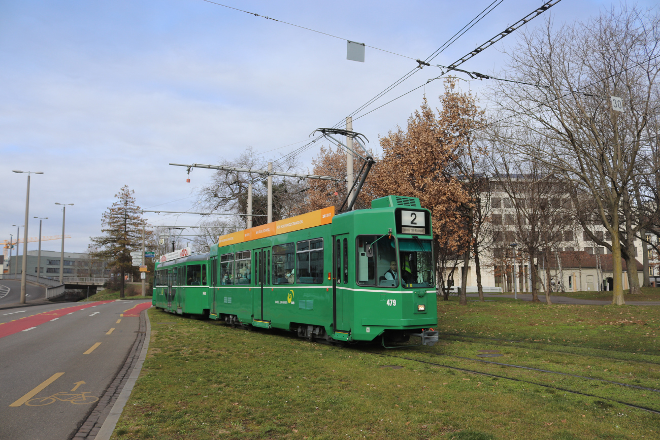 Basel, Schindler/SIG/BBC Be 4/4 # 479