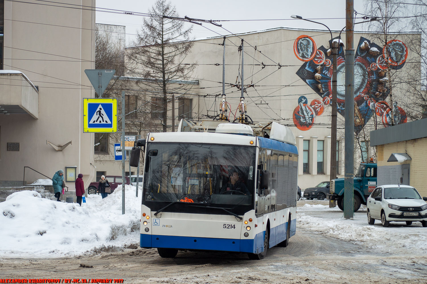 Санкт-Петербург, Тролза-5265.00 «Мегаполис» № 5214