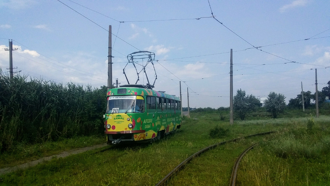 Odessa, Tatra T3SU N°. 7112
