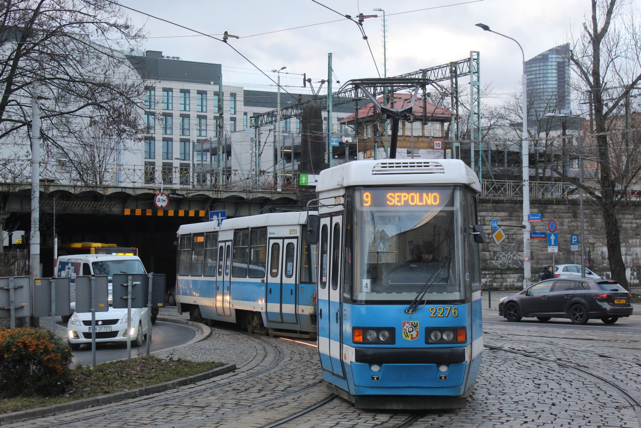 Вроцлав, Konstal 105NWr № 2276