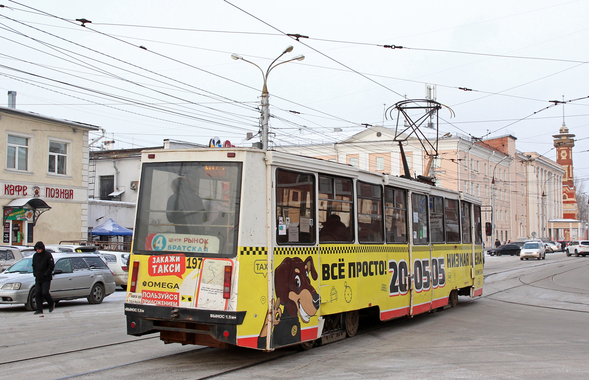 Иркутск, 71-605ТН (КТМ-5М3Р8) № 197