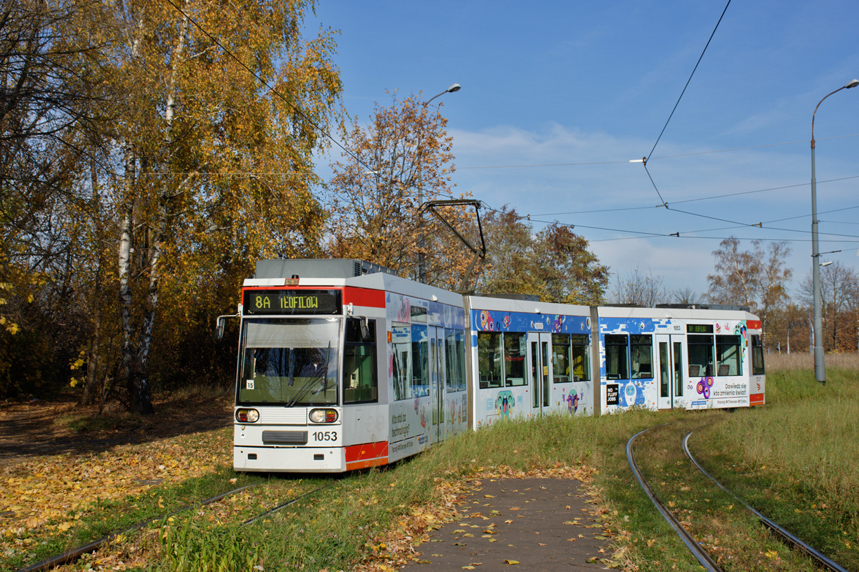 Лодзь, Duewag MGT6D № 1053