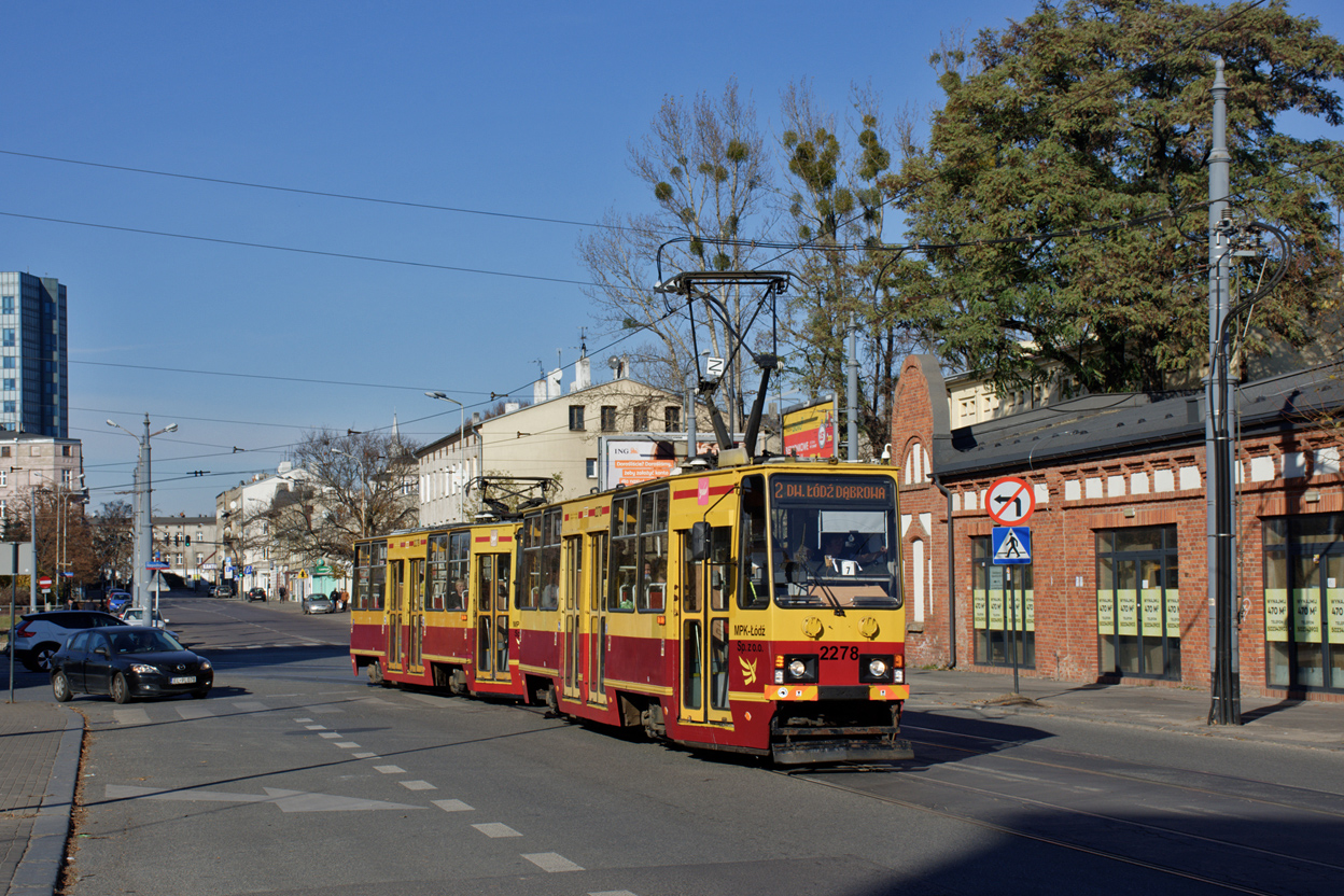 Лодзь, Konstal 805Na № 2278