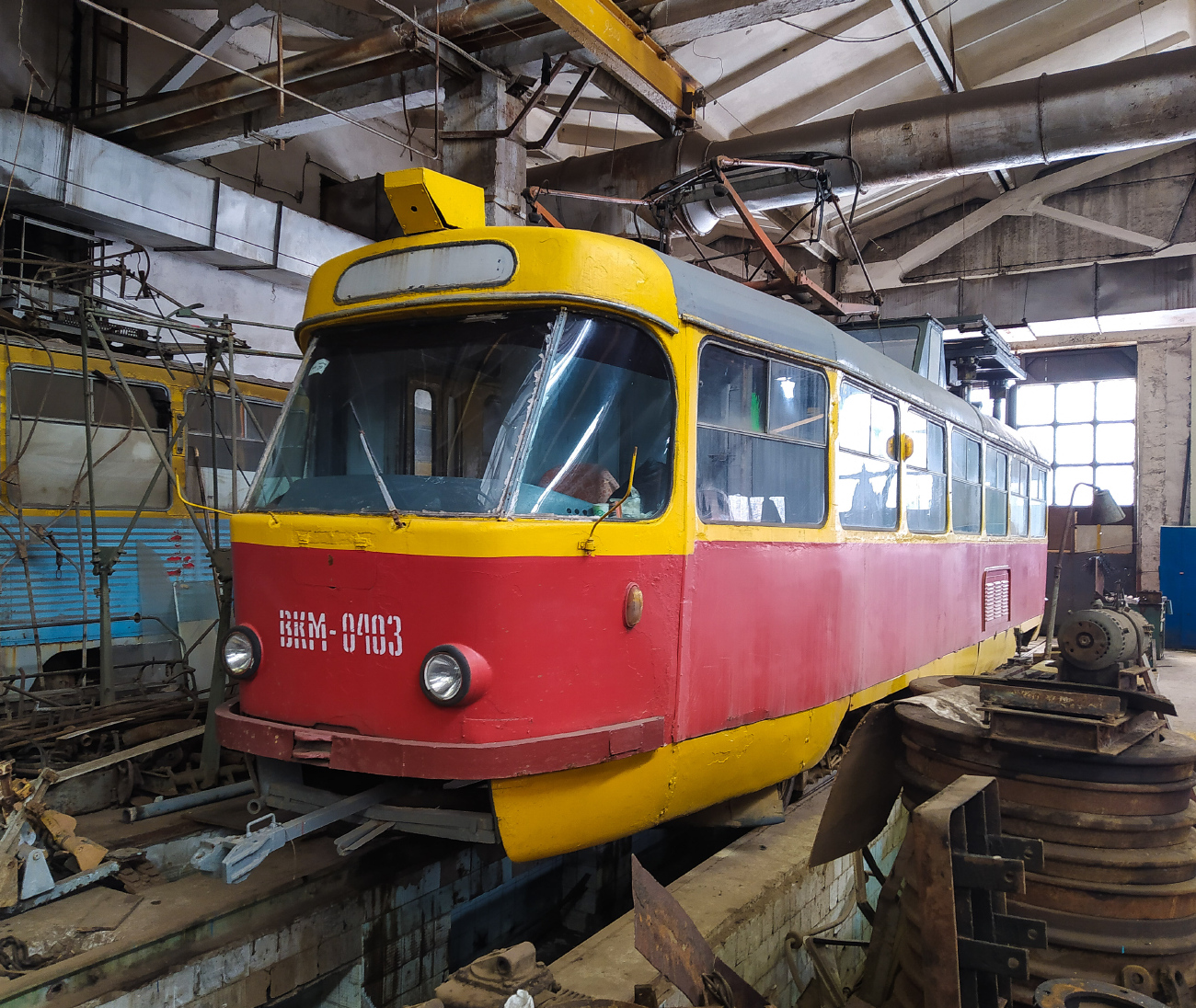 Harkova, Tatra T3SU (2-door) # ВКМ-0403