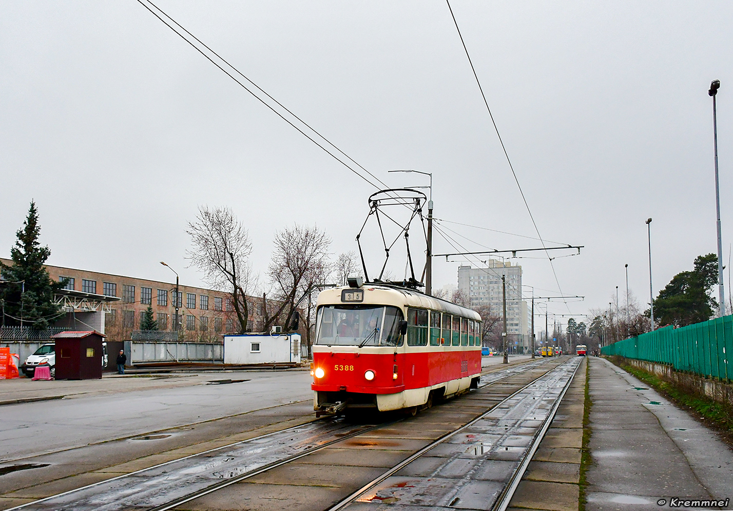 Киев, Tatra T3SU № 5388