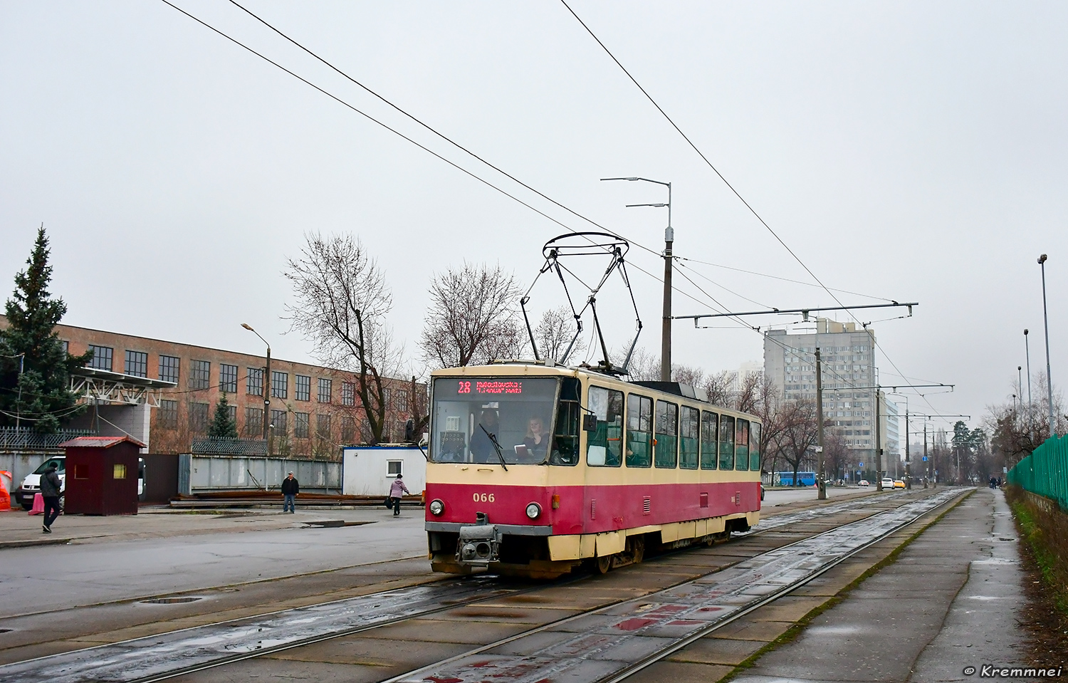 Киев, Tatra T6B5SU № 066