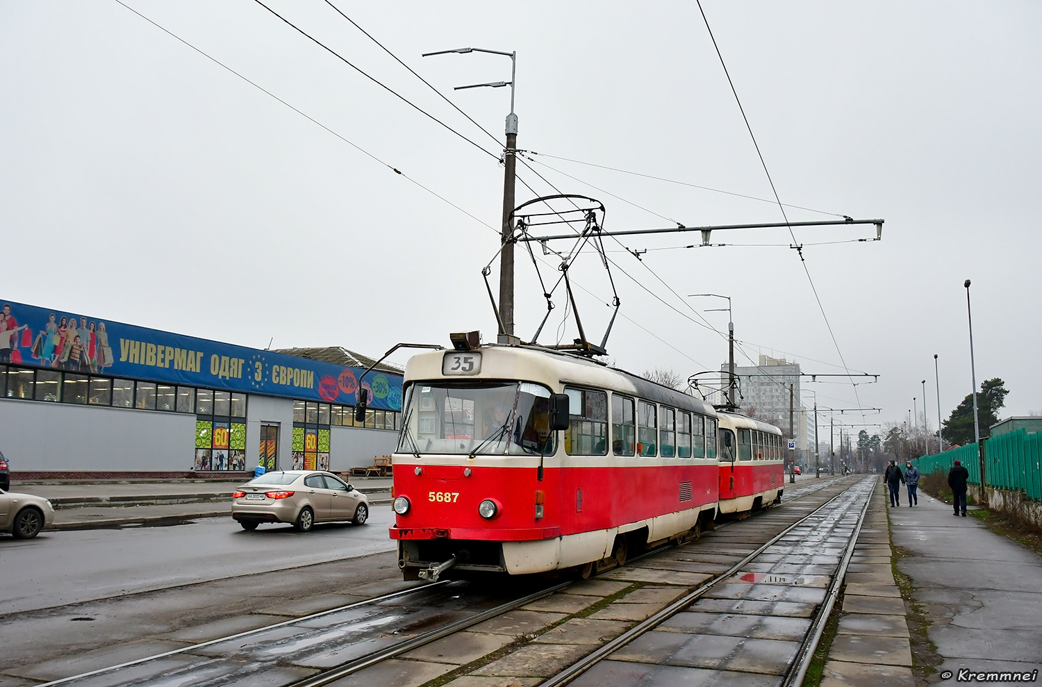 Киев, Tatra T3SUCS № 5687