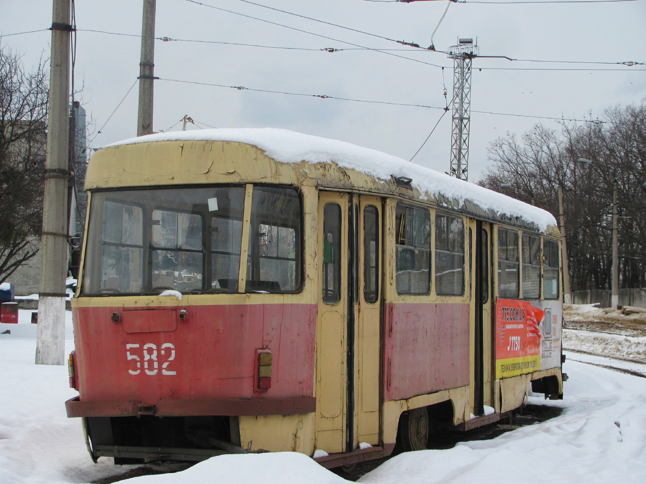 Харьков, Tatra T3SU № 582