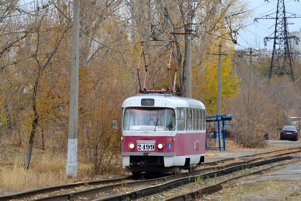 Волгоград, Tatra T3SU (двухдверная) № 2499