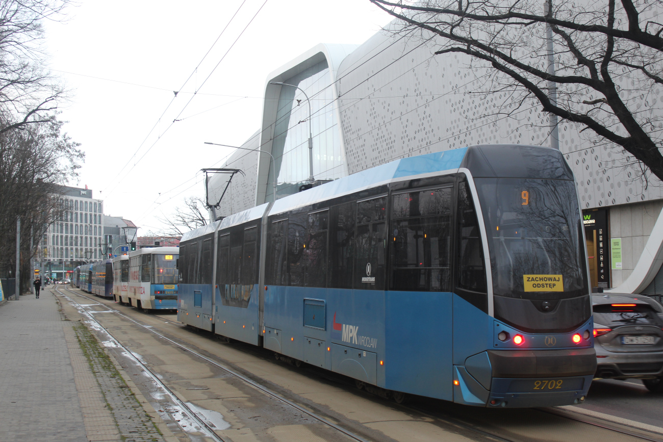 Вроцлав, Modertrans Moderus Beta 205WrAs-MF 17 AC № 2702