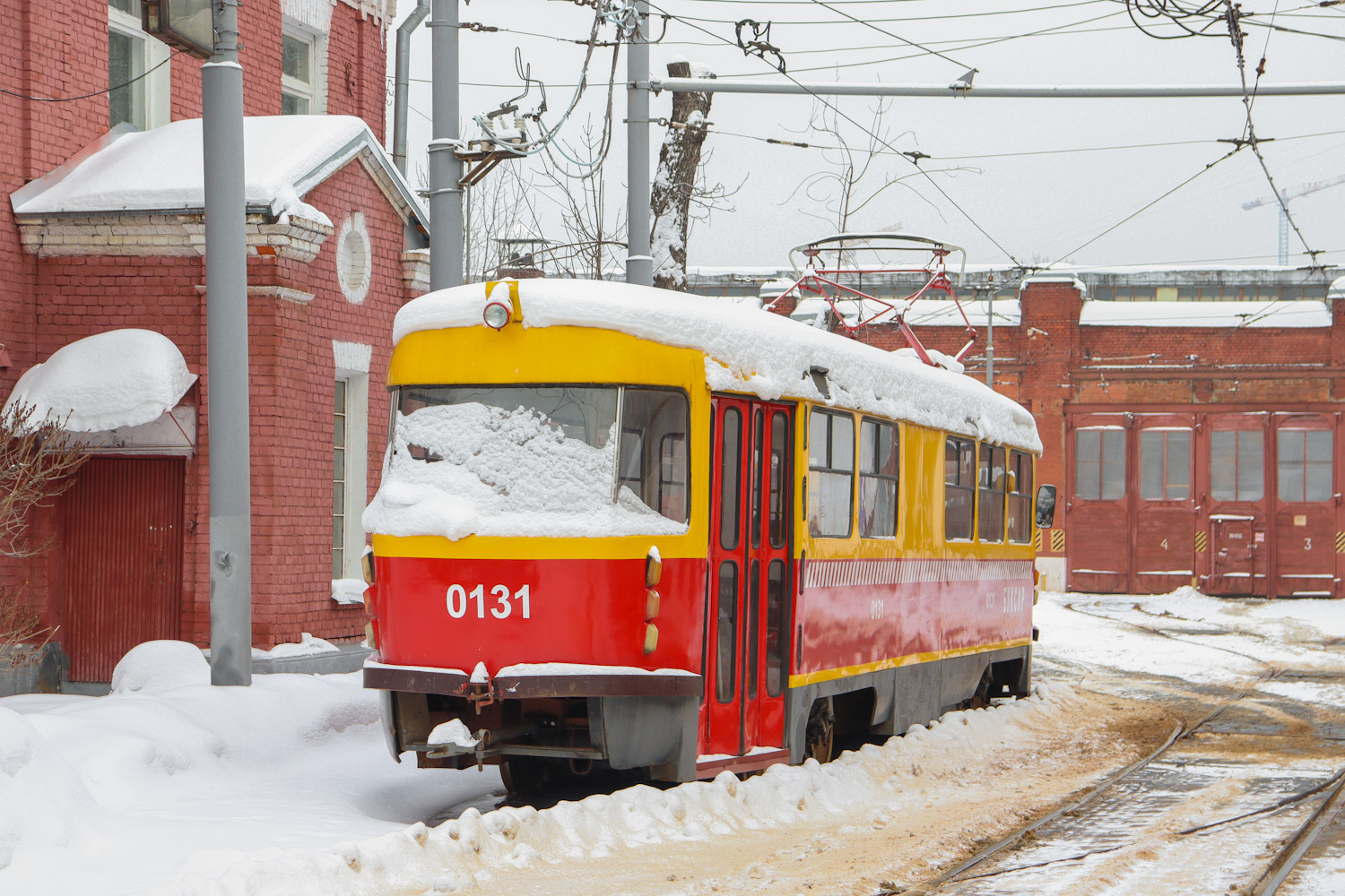 Москва, Tatra T3SU № 0131